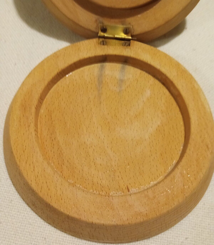 Vintage Wooden Hamburger Press Burger Patty Press Happy Cook Apron Chef Japan gallery