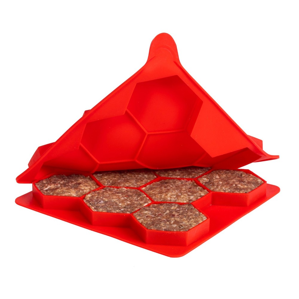 Burger Master Innovative 8-in-1 Burger Press & Freezer Container