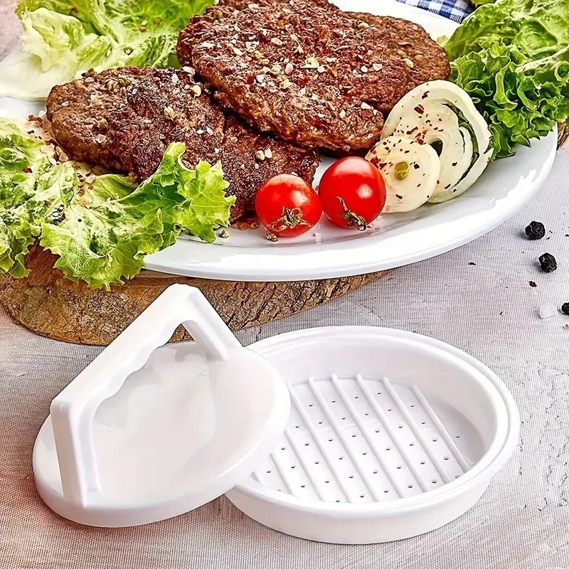 Burger Press Patty Maker Mold for Perfectly Shaped Burgers BBQ Grill Tool gallery