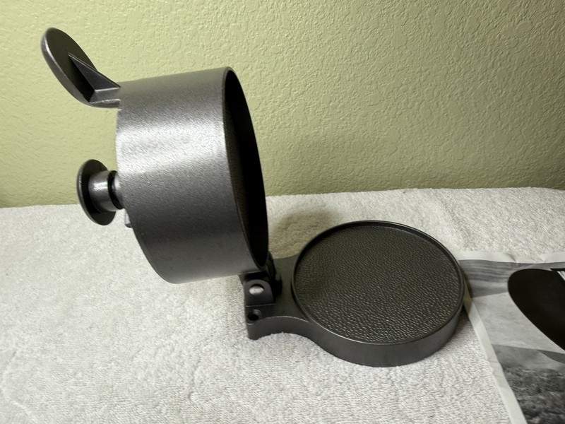 BURGER PRESS NON STICK HEAVY DUTY HAMBURGER PATTY PRESS MINT gallery