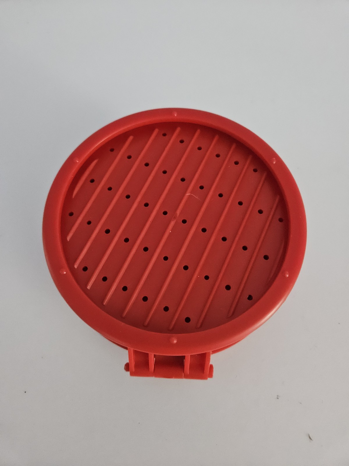 Stufz Stuffed Burger Press Hamburger Patty Maker Red NEW CONDITION! gallery