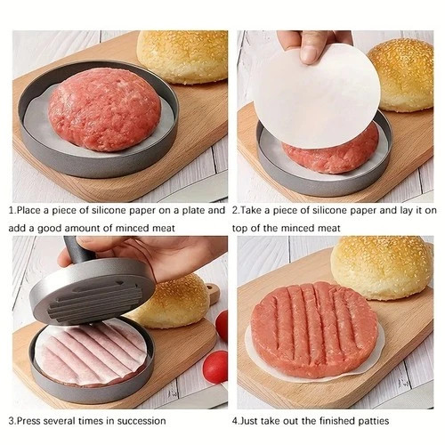 1 Pc Non Stick Stuffed Burger Meat Press Hamburger Patty Maker Tool gallery