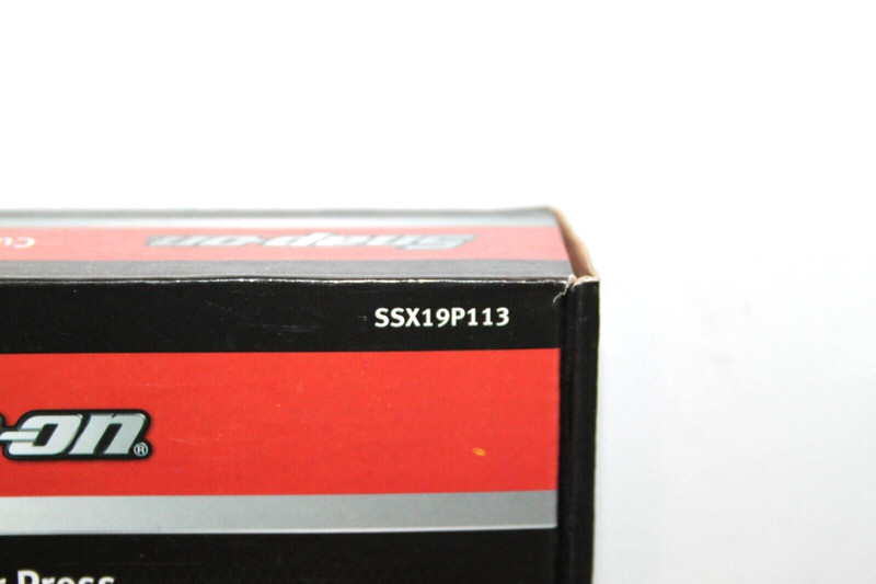 Snap-On Tools Custom Burger Press Collectible Metal S Logo Imprint Licensed NIB gallery