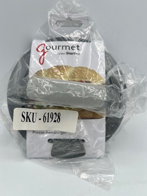 Gourmet by Starfrit Hamburger Press., Makes Uniform Hamburger Patties. NWT
