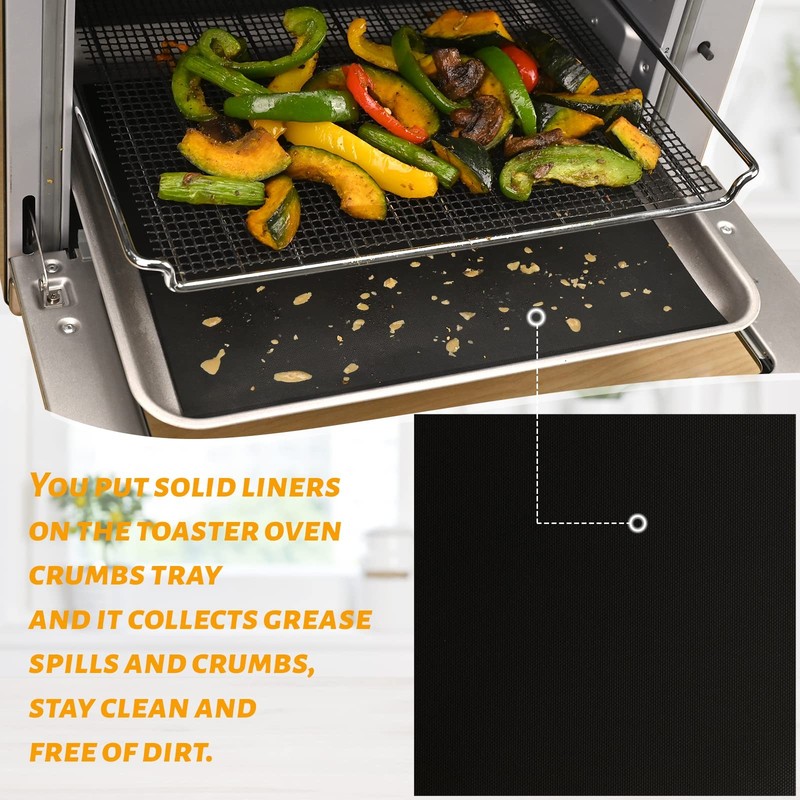 WMKGG 12 inch Square Air Fryer Liners 12"x12"-3 pcs Reusable Mat, Unbleached gallery