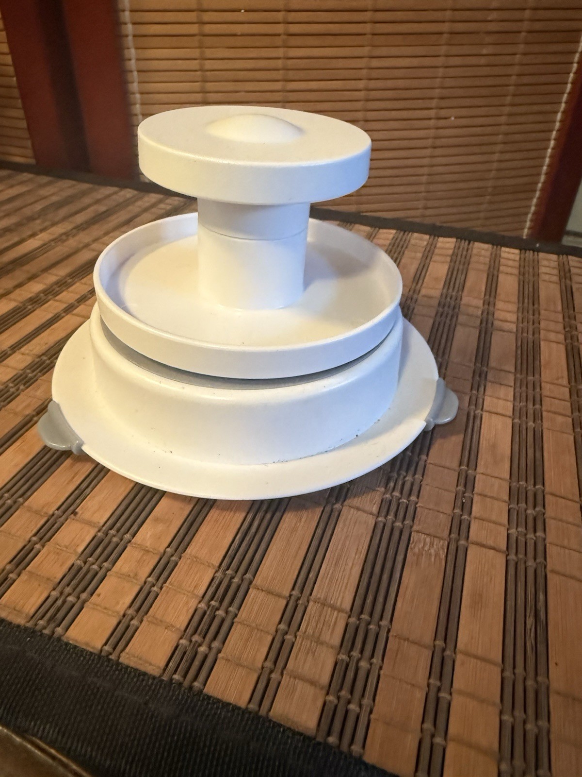 Pampered Chef Burger Slider Press up to 1/2 lb Compact Dishwasher Safe gallery