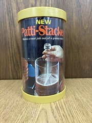 Patti-Stacker Hamburger Patty Maker Vintage Kitchen Gadget