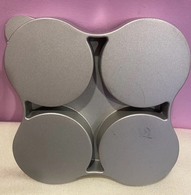 Williams -Sonoma? Mini Slider BURGER PRESS 4 -Hole EUC gallery