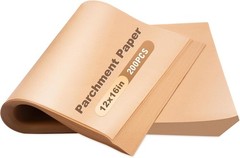 200 PCS Unbleached Parchment Paper 12×16 In – Precut 12″ x 16″,