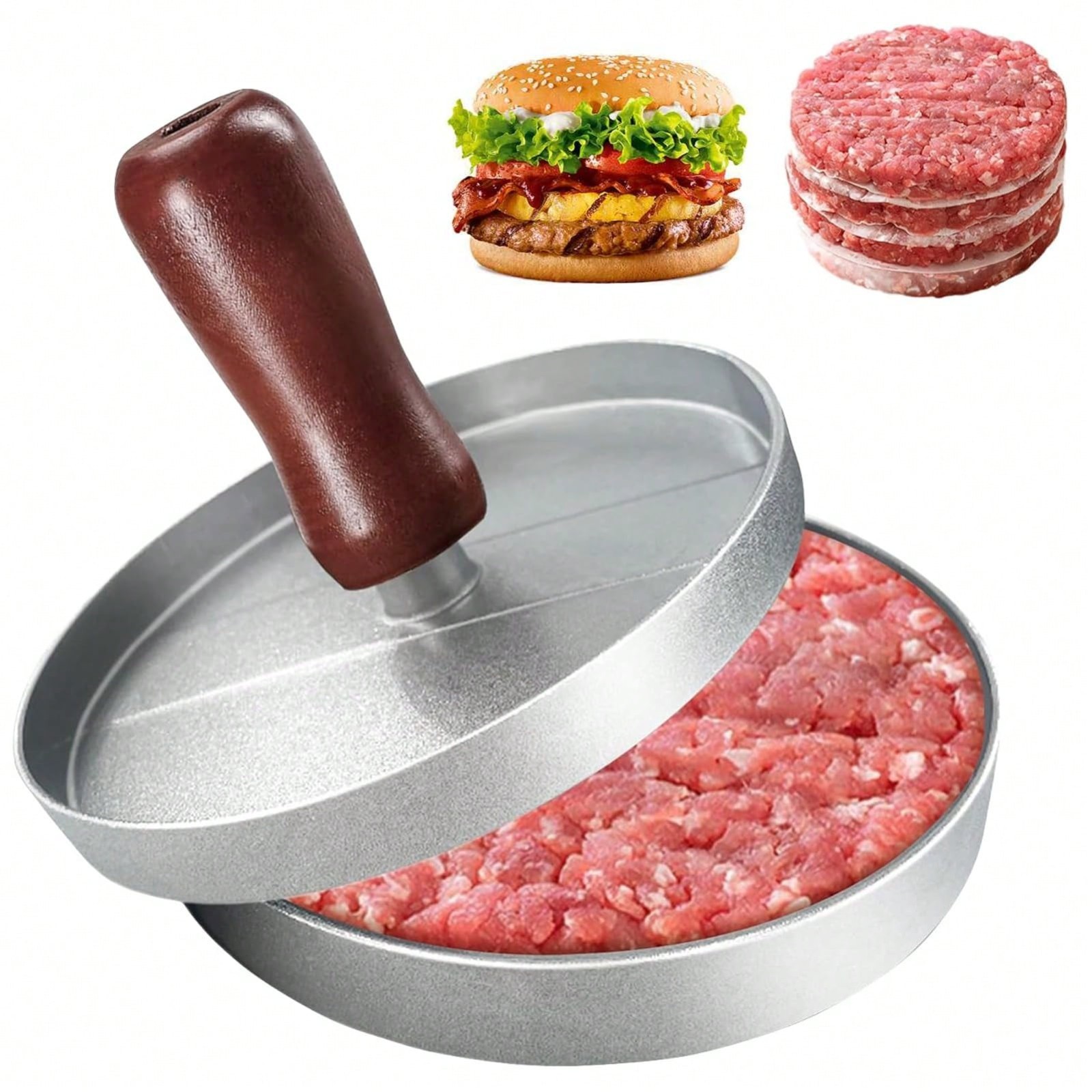 1pc Patty Maker & Meat Press - Efficient Christmas Party Gift for Kitchen gallery
