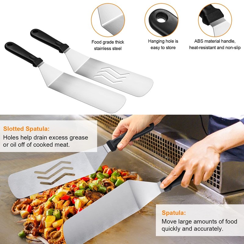 Blackstone Griddle Accessories Kit,16pcs Flat Top Grill Accessories Set for B... gallery