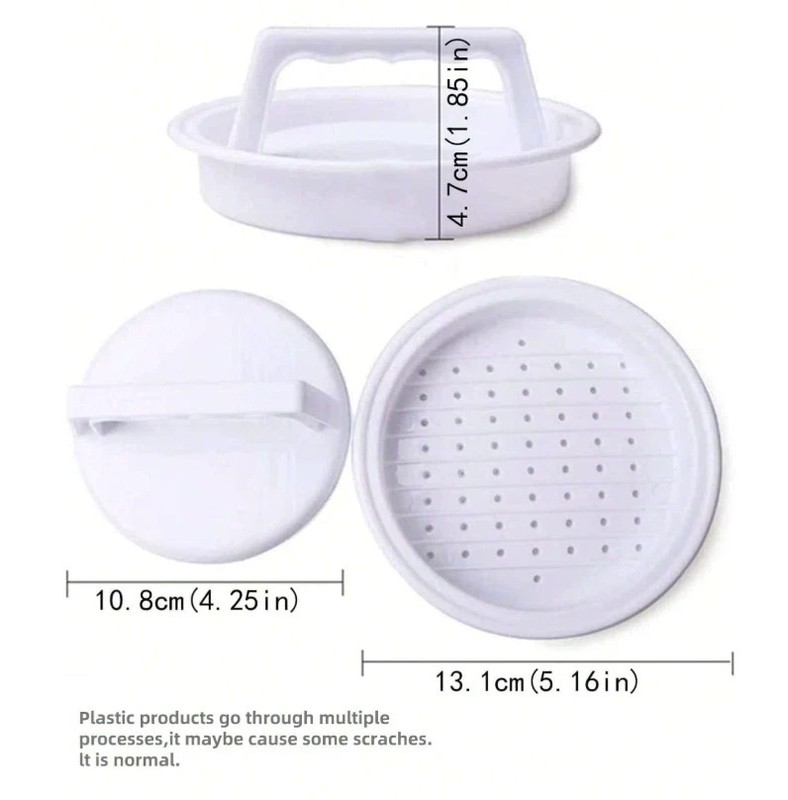 1pc Hamburger Press Mold - BBQ Party Meat Grill Burger Maker - NEW* gallery