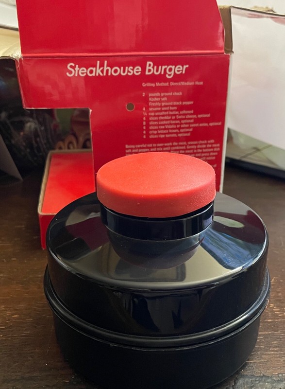 Grill Friends Steakhouse Burger Press 2005 NEW IN BOX. Never Used. gallery
