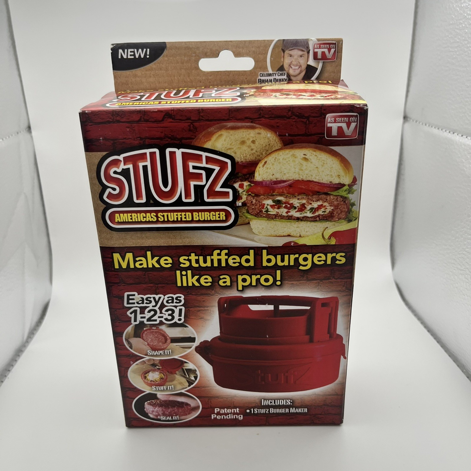 STUFZ - AMERICANS STUFFED BURGER AS SEEN ON TV NEW IN BOX gallery