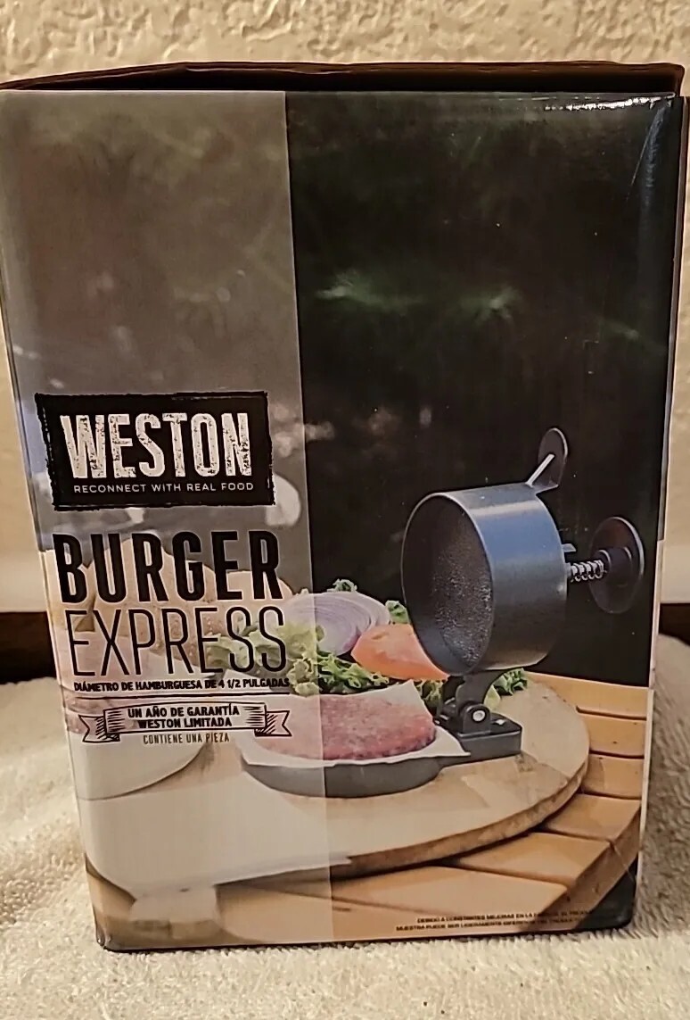 Weston Burger Express Burger Press w/ Patty Ejector Model 07-0310-W gallery