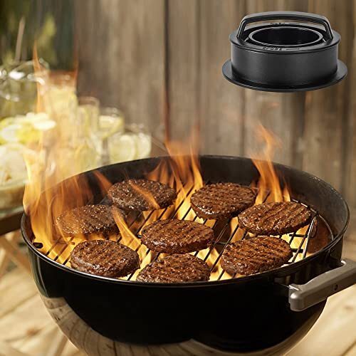 Hamburger Press Patty Maker, Burger Press, 3 in 1 Non-Stick Meat Beef Veggie gallery