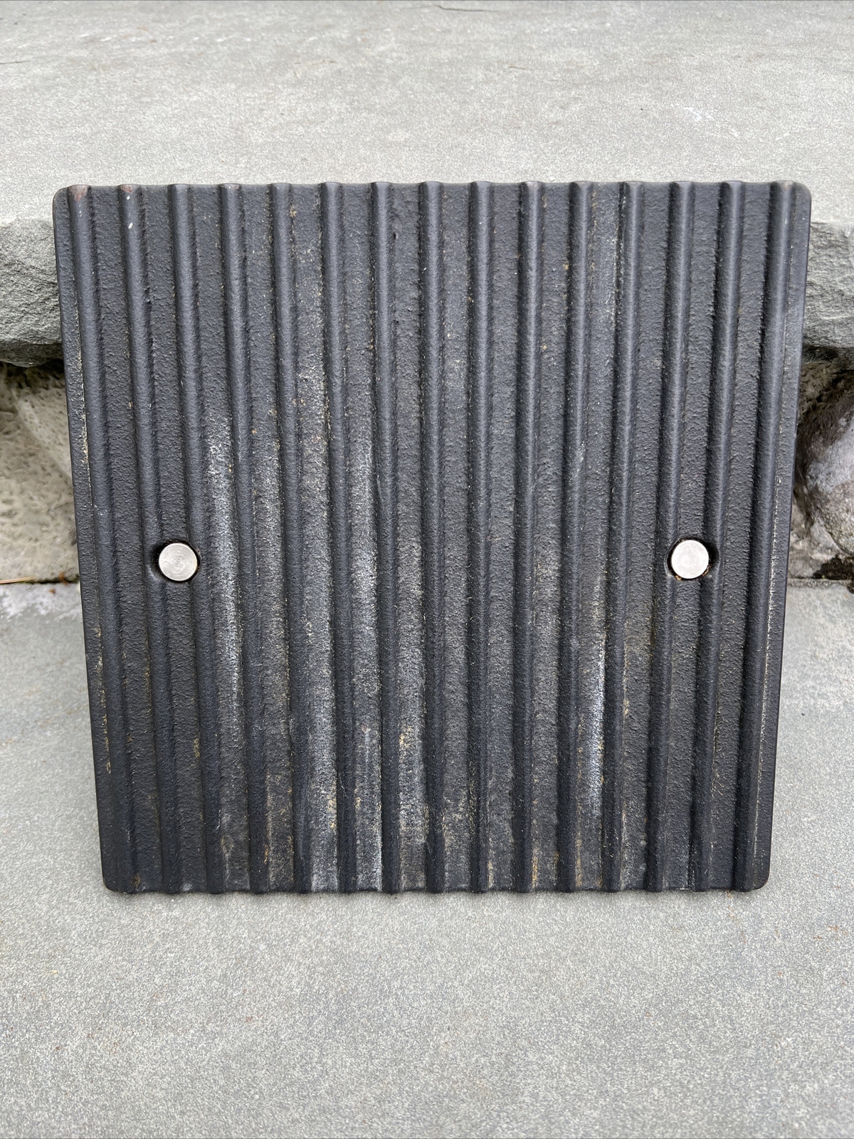 The Pampered Chef Cast Iron Grill Pan Heavy Press ONLY ✅ gallery