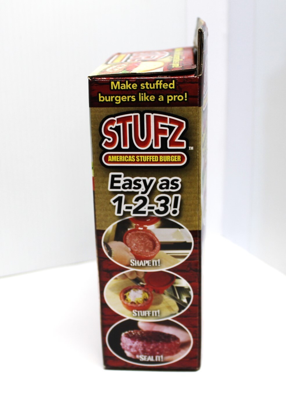 STUFZ Stuffed Burger Press, New In Box As Seen On TV gallery