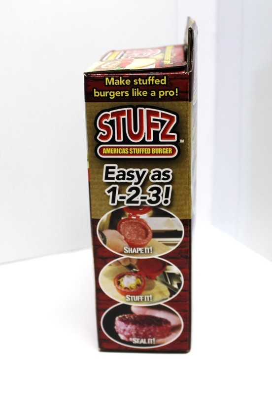 STUFZ Stuffed Burger Press, New In Box As Seen On TV gallery
