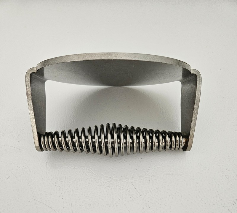 Premium Stainless Steel Smashed Burger Press: Heavy-Duty 6" Diameter gallery