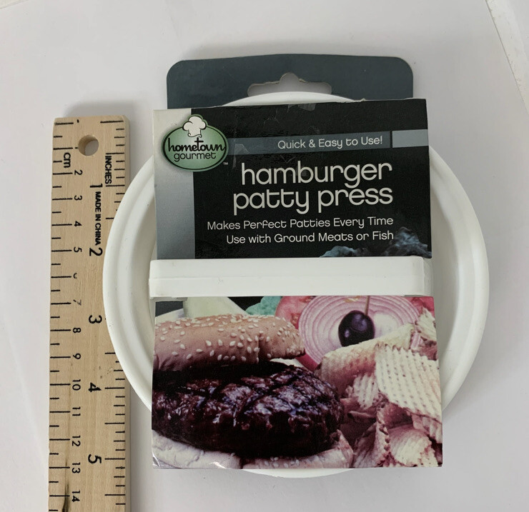 NIP HOMETOWN GOURMET Hamburger Patty Press gallery