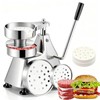 3 in 1 Commercial Burger Patty Maker 4/5/6 Inch Hamburger Press - Heavy Duty ... gallery