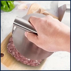 New Stainless Steel Smash Burger Press | Heavy Duty Patty Maker & Smasher