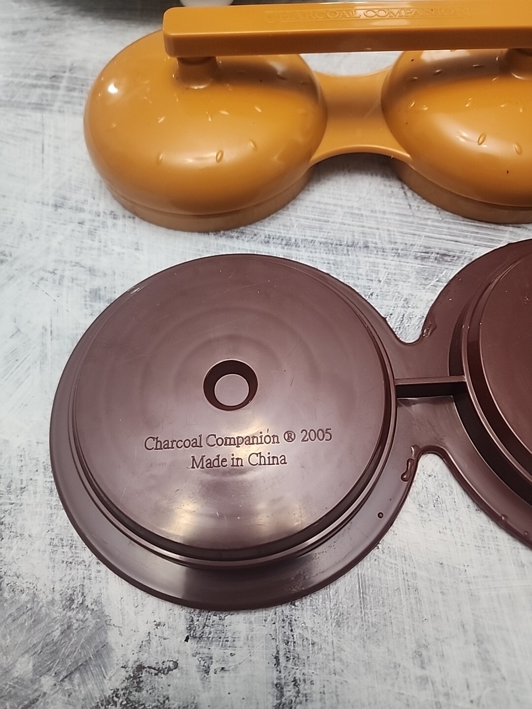 Vintage Charcoal Companion Burger Press Slider Patty Press Grill Buddy gallery
