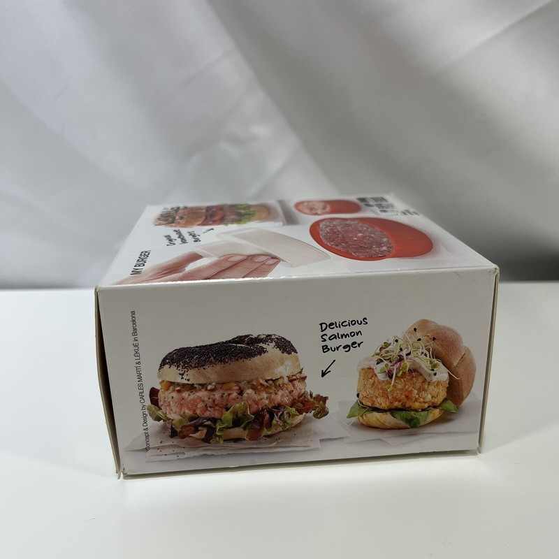 Lekue My Burger Stuffed Hamburger Patty Maker NEW BPA Free Silicone Summer Grill gallery