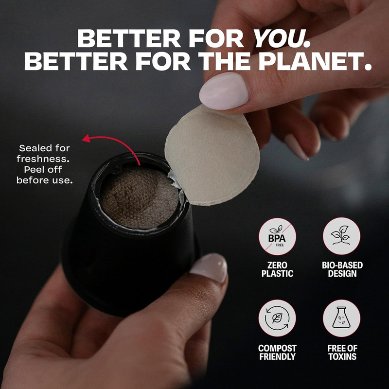by Dave Asprey, Remineralized, Mold Free & Lab Tested Compostable Pods | Medium gallery