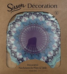 Parchment Paper Doilies, for Cheese & Charcuterie 6 ½ inches, Mandala 6