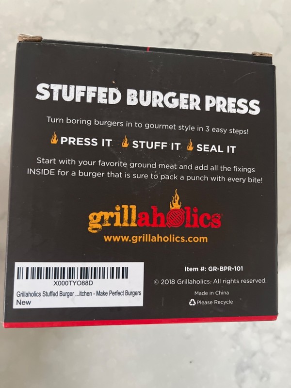 Grillaholics Stuffed Burger Press gallery