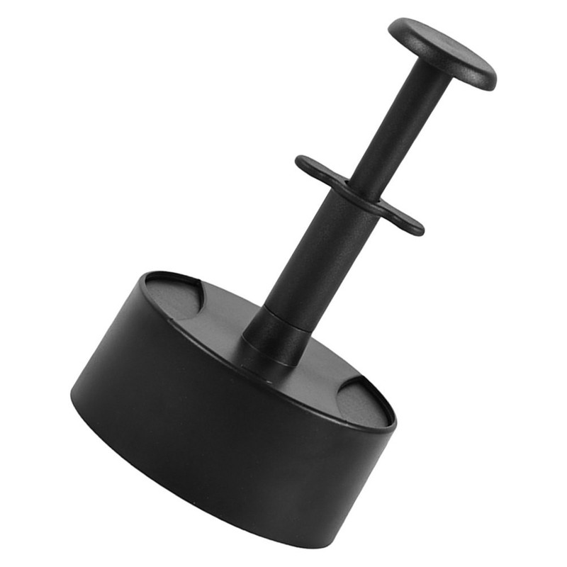 Black Plastic Hamburger Maker Mold Nonstick Manual Meat Press for Home Cooking gallery
