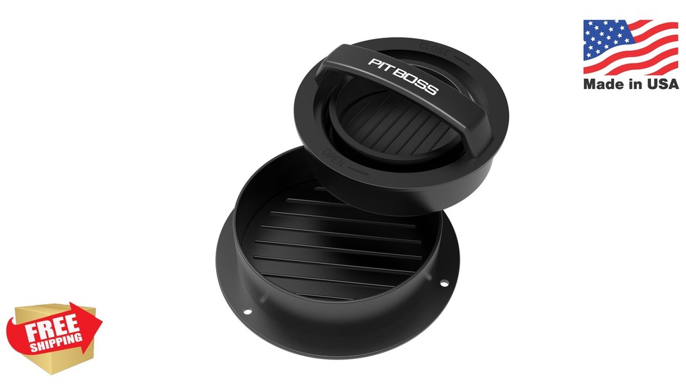 Pit Boss 3-In-1 Burger Press, Black