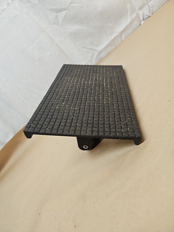 VTG Cast Iron Grill Press w/ Wooden Handle Heavy Duty Square Meat Bacon Weight gallery