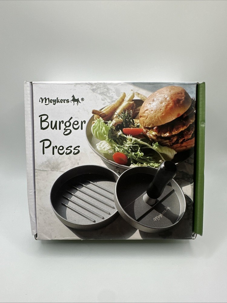 Meykers Burger Press Hamburger Patty Maker Mold Ring