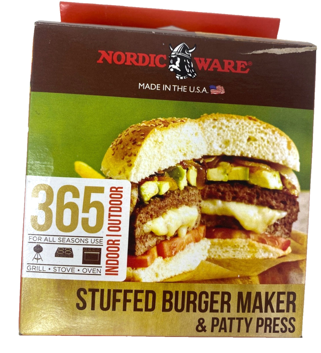 Nordic Ware Stuffed Burger Maker Patty Press Nordicware Cooking Supplies gallery