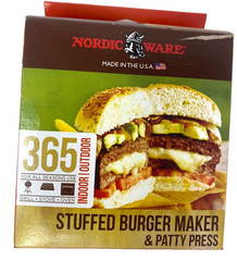 Nordic Ware Stuffed Burger Maker Patty Press Nordicware Cooking Supplies