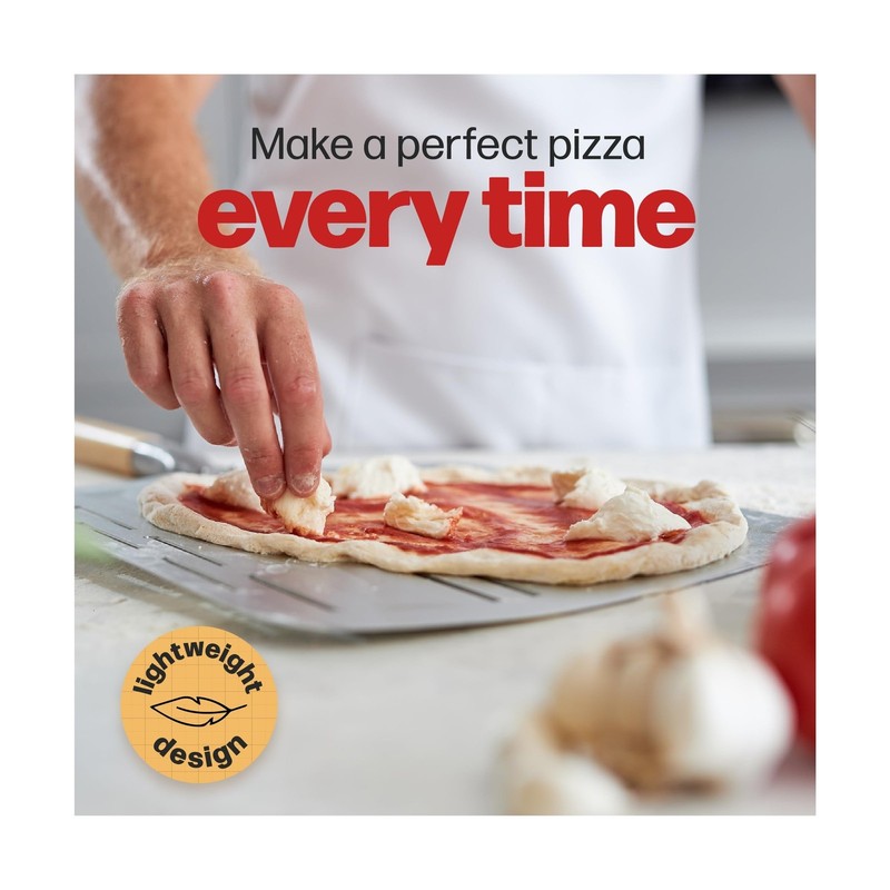 Hans Grill Pizza Peel PRO | Made for XL Pizza 12 inch + | Profe... FAST USA SHIP gallery