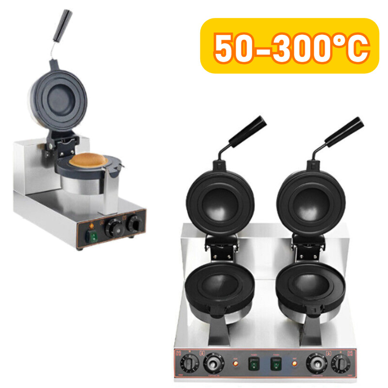 1200W Panini Press Baker Waffle Maker UFO Burger Maker Ice Cream Burger Machine gallery