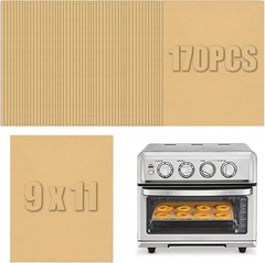 GOAUS Parchment Paper Sheets 9×11 Inch, Air Fryer Toaster Oven Liners 9 x 11