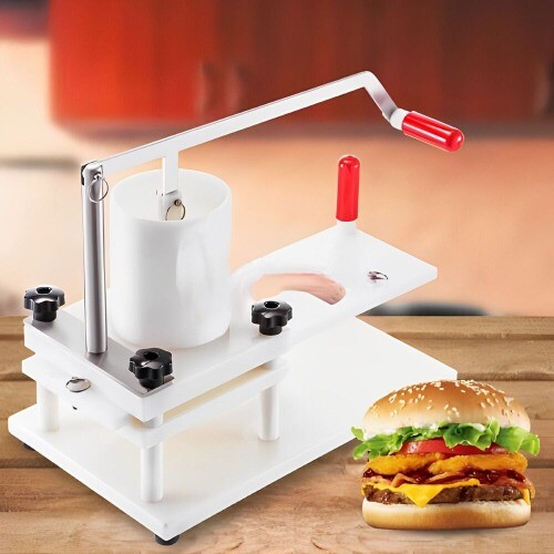 Commercial Hamburger Forming Machine Manual Hamburger Patty Maker Burger Press gallery