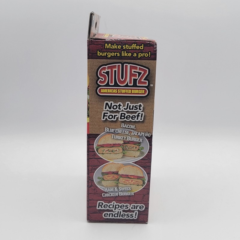 STUFZ America’s Stuffed Burger Maker As Seen On TV (New) gallery