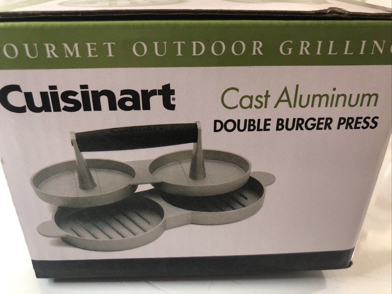 Cuisinart Outdoor Grilling CABP-320 Cuisinart Cast Aluminum Double Burger Press gallery