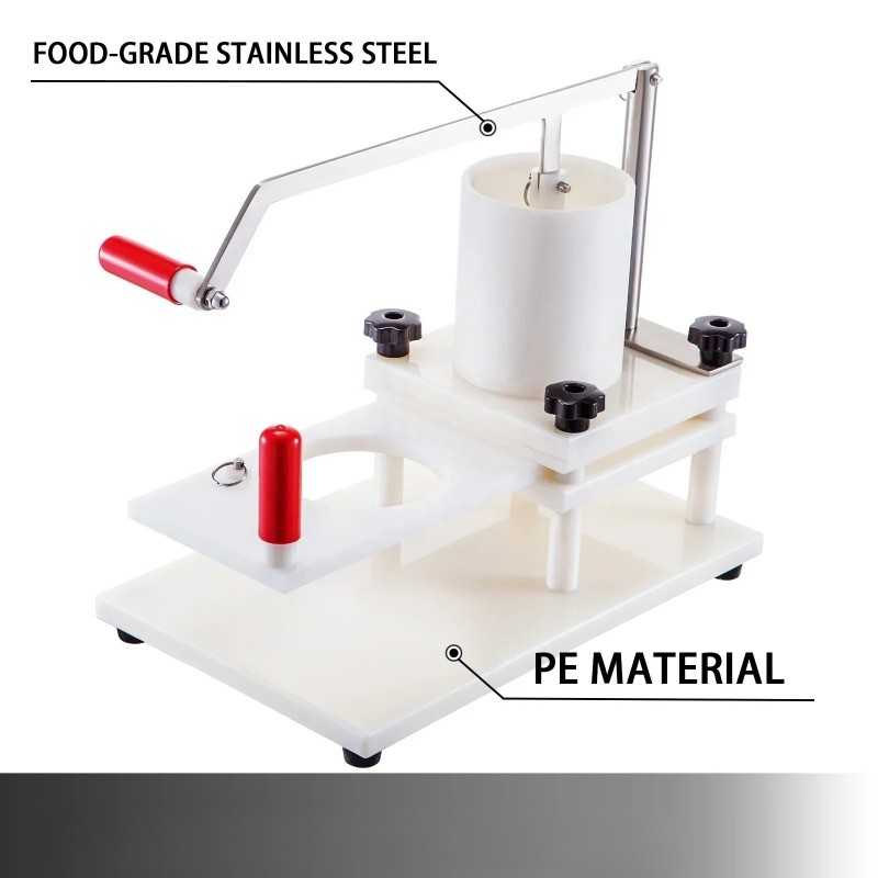 Manual Plastic Burger Press Molding Machine 100mm Burger Making Machine gallery