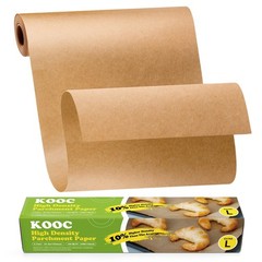 KOOC Premium 100-Feet Parchment Paper Roll 12 in x 100 ft, L (12-Inch Width)