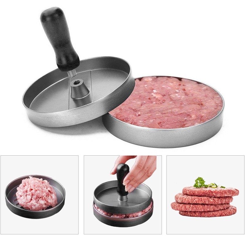 Burger press Hamburger former Patty press Grill meatballs Non-stick BBQ gallery