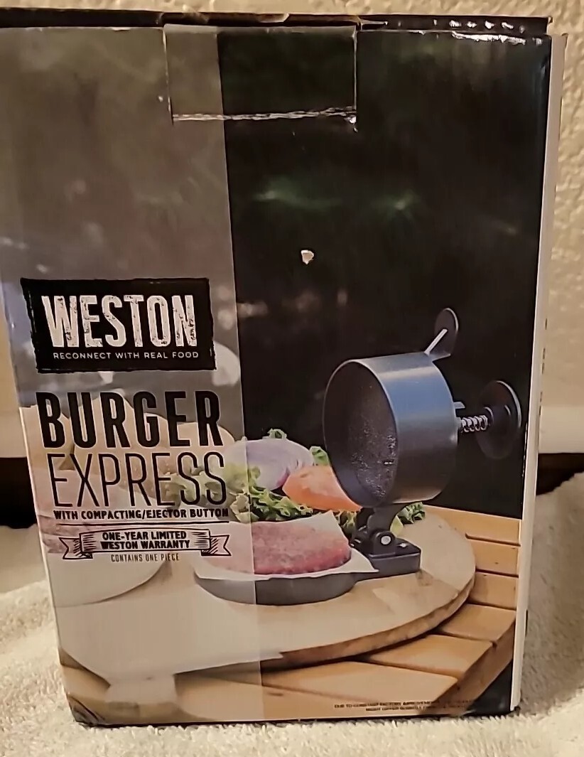 Weston Burger Express Burger Press w/ Patty Ejector Model 07-0310-W gallery