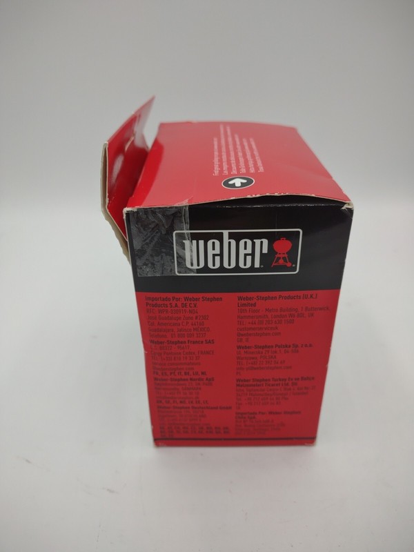 Weber Burger Press 6483 Dishwasher Safe Presses 1/2lb & 1/4lb Hamburger Patties gallery