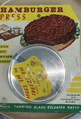 Vintage 1961 Hamburger Press New In Package